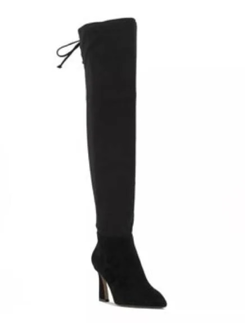 NEW Vince Camuto Black Suede Taplana Over the Knee Boot 9